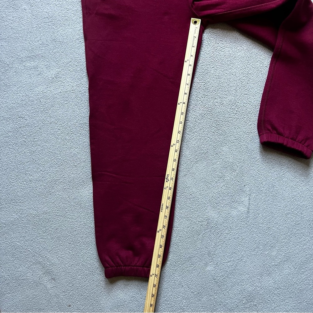 Polo Ralph Lauren Sweat Pants Mens Large Red Embroidered Pony Fleece Joggers - Picture 9 of 11
